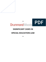 Significant Cases in Special Ed PDF
