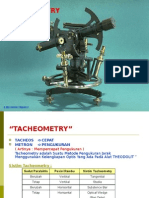 TACHEOMETRY