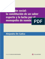 126814630 Gestion Social La Constitucion de Un Saber Experto