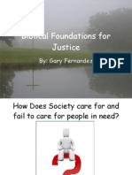 Biblical Foundations For Justice
