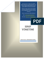 Sinif Yonetimi 08 04 2014