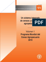 Programa Mundial Del Censo Agropecuario 2010