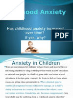 Child Anxiety