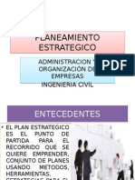 Planeamiento Estrategico