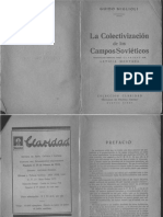 G. Miglioli - La Colectivización de Los Campos Soviéticos