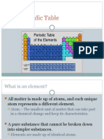 The Periodic Table