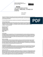 Vehicle Abatement Certified Letter PDF