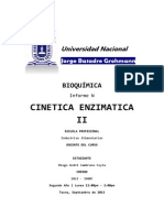 Cinetica Enzimatica II