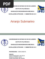 Apresentação de Arranjo Submarino