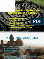 Perkembangan Penulisan Sejarah Indonesia