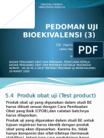 Kuliah 7 Pedoman Uji Bioekivalensi