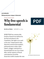 Why Free Speech is Fundamental - Opinion - The Boston Globe