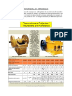 Trituradora de Mandibulas