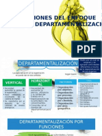 Departamentalizaciã"n