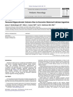 Neonatal Hypocalcemic Seizures Due to Excessive Maternal Calcium Ingestion 2013