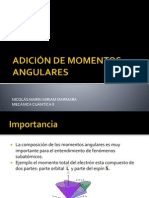 Adicion de Momentos Angulares