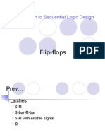 Introduction To Sequential Logic Design: Flip-Flops