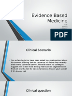 Evidence Based Medicine