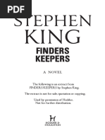 Download Finders Keepers by Stephen King extract by Hodder Stoughton SN265285400 doc pdf