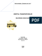 Dreptul Transporturilor Galateanu Oana PDF