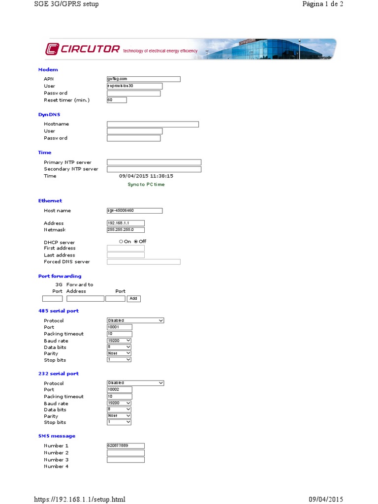 3G/GPRS Modem Setup Guide | PDF | Technology & Engineering