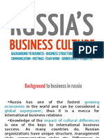 Russia's Business Culture