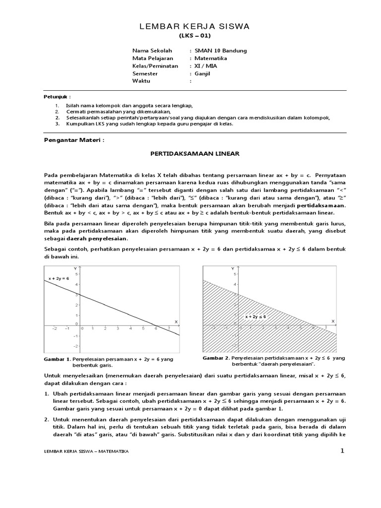 Lks 01 Program Linear Pdf