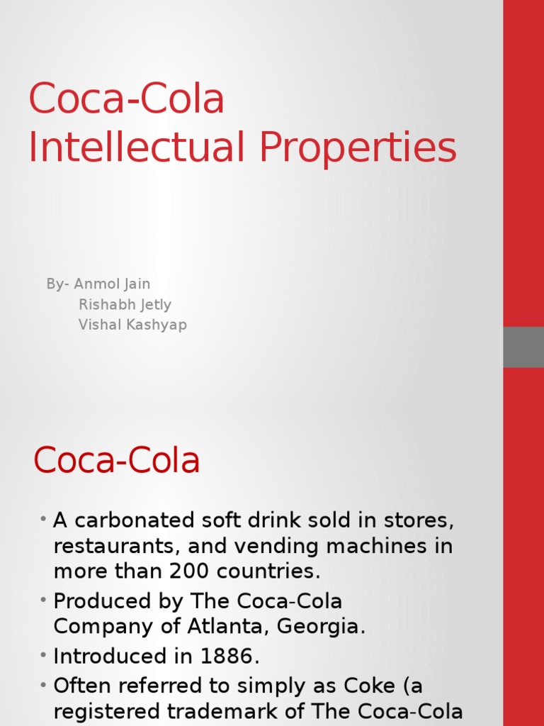 coca cola trade secret case study