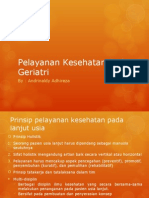 Pelayanan Kesehatan Pada Geriatri