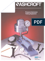 Pressure Instrument Testing Equipment