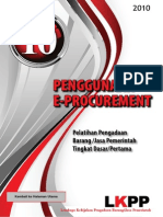 Modul 10 - Penggunaan E-Procurement