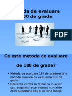 Metoda de Evaluare 180 Grade