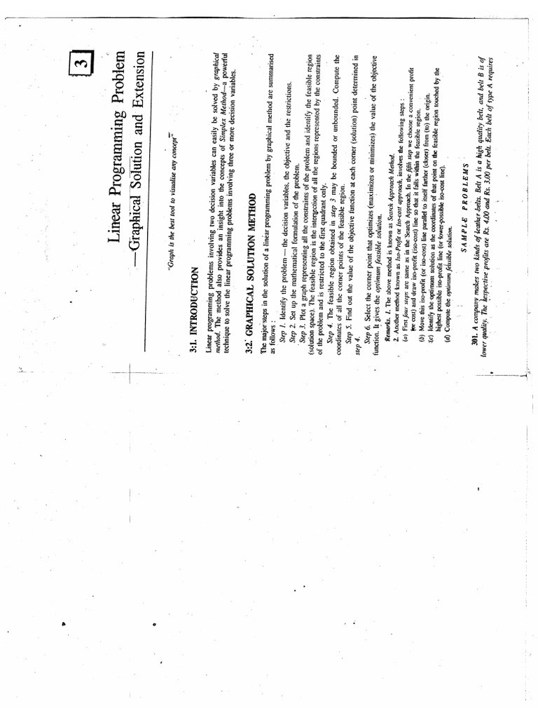 Operation Research | PDF