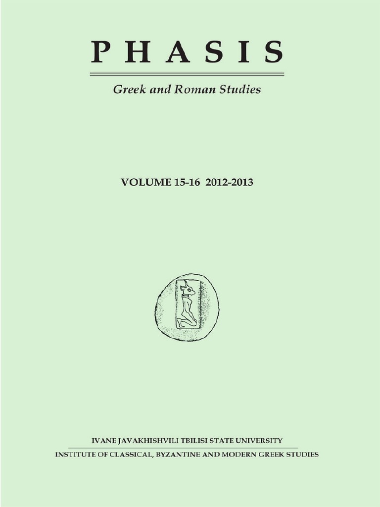 Greeks and Georgians in ancient Colchis, by Philip L. Kohl and