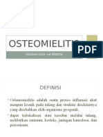 Ppt Osteomielitis