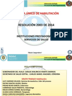 Presentacion Para Ips Res 2003 de 2014