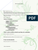 Editor de Textos (Gedit) PDF