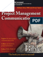 Project Management Communications Bible (William Dow)