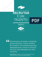 eBook Recrutar e Um Talento