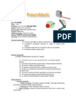 Proiect Didactic Mate