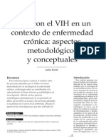 Pierret, J. – Vivir Con El VIH en Un Contexto de Enfermedad Crónica