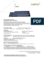 Technical Description: Photovoltaic Module NP11RGFV Product Code: V1011