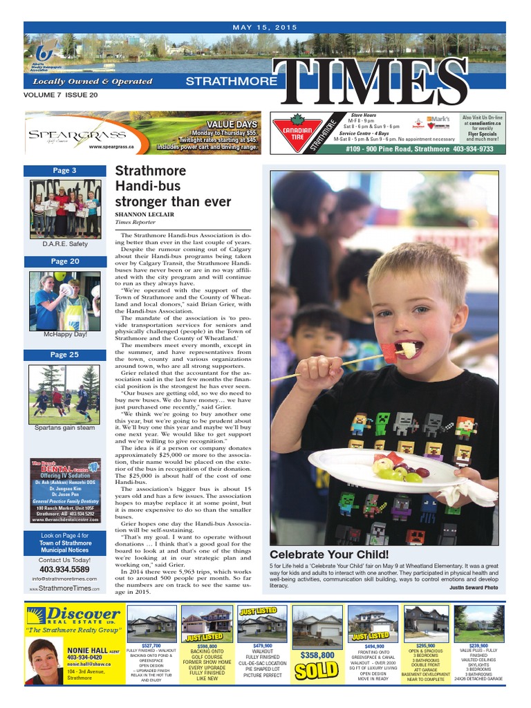 May 15, 2015 Strathmore Times | PDF | Jesus | Sabbath In Christianity