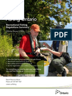 2015 Ontario Fishing Regulations Summary