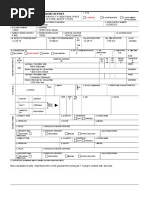 the police report