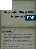 UN Intervention in Somalia