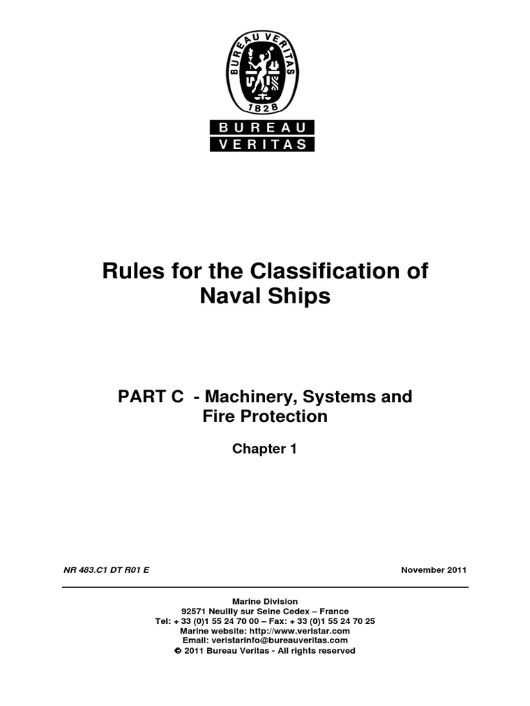 Naval Ship Classification Guidelines | PDF | Marine Propulsion | Boiler