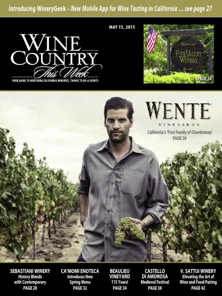 PDF | PDF | Napa Valley Ava | Wine Country (California)