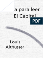 Althusser Louis - Guia Para Leer El Capital