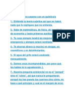 10 Razones para Casarse Con Un Químico